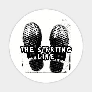 the starting line classic boot Magnet